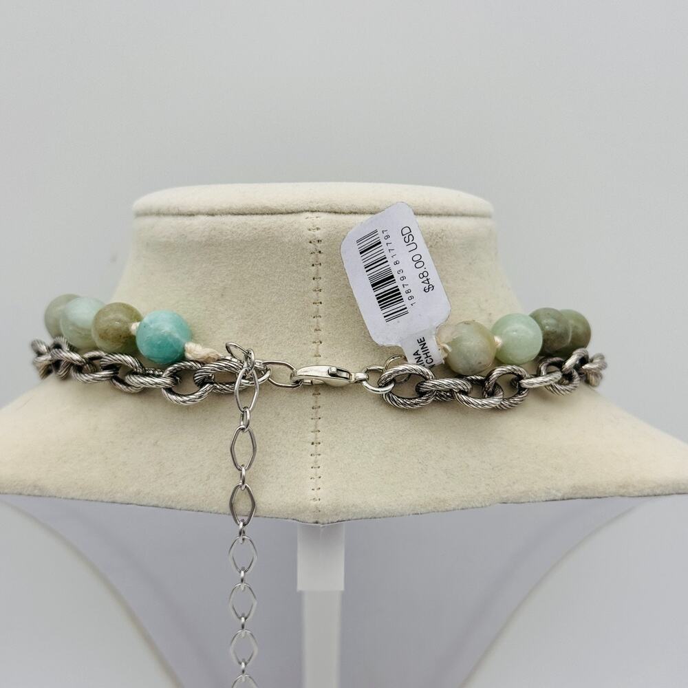 Free People Ariana Ost Think Im Dreaming Necklace Chunky Pendant Layered Boho - Picture 5 of 8